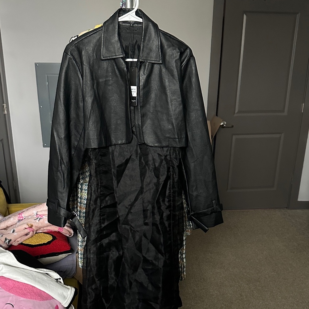 Beulah Black Leather Women's Jacket